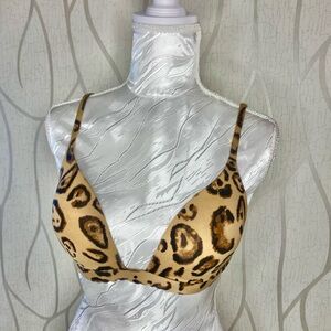 🌷 La SENZA 🌷 Leopard Print Low Cut Bra